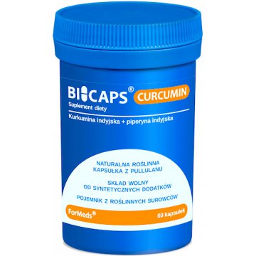ForMeds BICAPS CURCUMIN Ekstrakt 95% Kurkumina + Piperyna 60kaps - suplement diety