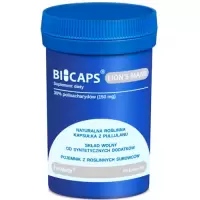 ForMeds BICAPS Lion's Mane 500mg 60kaps vege - suplement diety Soplówka jeżowata Nerwy Pamięć