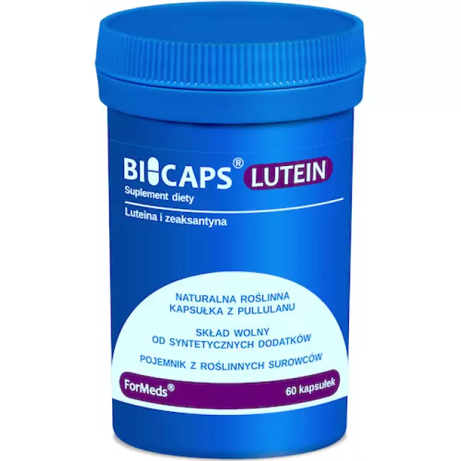 ForMeds BICAPS LUTEIN Luteina + Zeaksantyna 60kaps - suplement diety