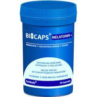 ForMeds BICAPS Melatonin  60kaps Melatonina Chmiel Męczennica - suplement diety