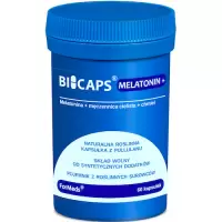 ForMeds BICAPS Melatonin 60kaps Melatonina Chmiel Męczennica - suplement diety