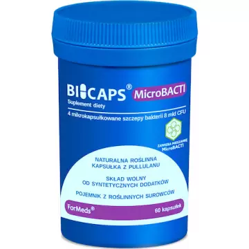 ForMeds BICAPS MicroBacti Probiotyk 4 szczepy 8mld CFU 60kaps - suplement diety