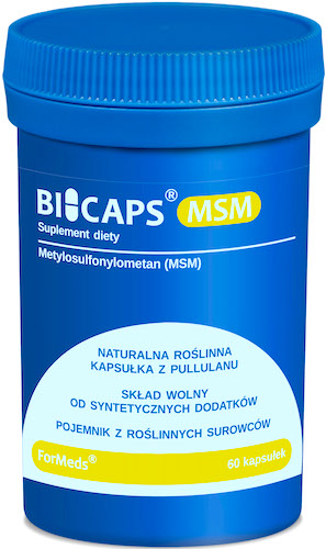 ForMeds BICAPS MSM siarka organiczna 60kaps - suplement diety