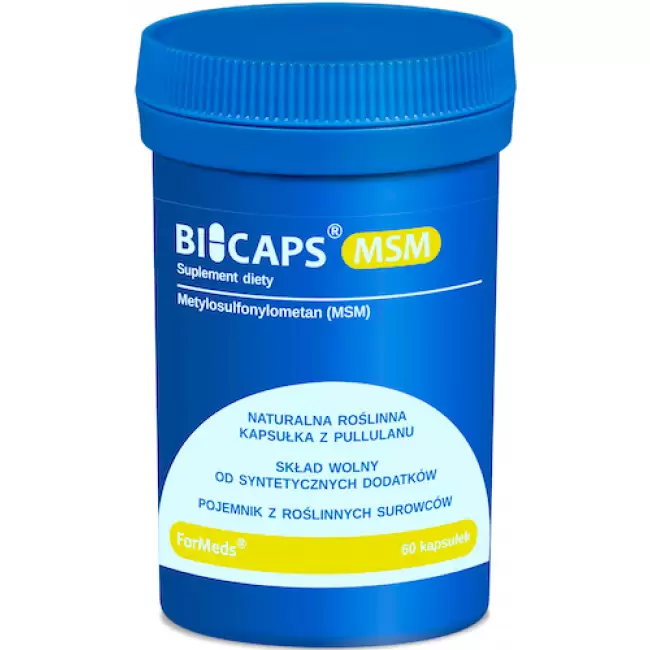 ForMeds BICAPS MSM siarka organiczna 60kaps - suplement diety