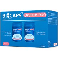ForMeds BICAPS OvuFEM DUO 60kaps - suplement diety NAC + Folian + Inozytol