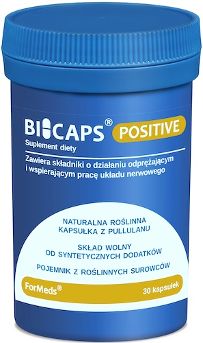 ForMeds BICAPS Positive 30kaps vege - suplement diety Waleriana, Melisa, Odprężenie, Nerwy