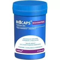 ForMeds BICAPS Resveratrol 60kaps vege - suplement diety Resweratrol serce