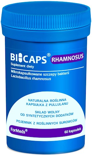 ForMeds BICAPS Rhamnosus GG 60kaps - suplement diety Probiotyk 5mld CFU