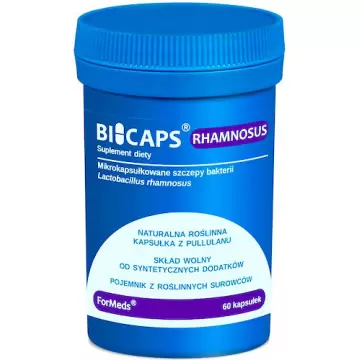 ForMeds BICAPS Lactobacillus Rhamnosus GG 60kaps - suplement diety Probiotyk 5mld CFU