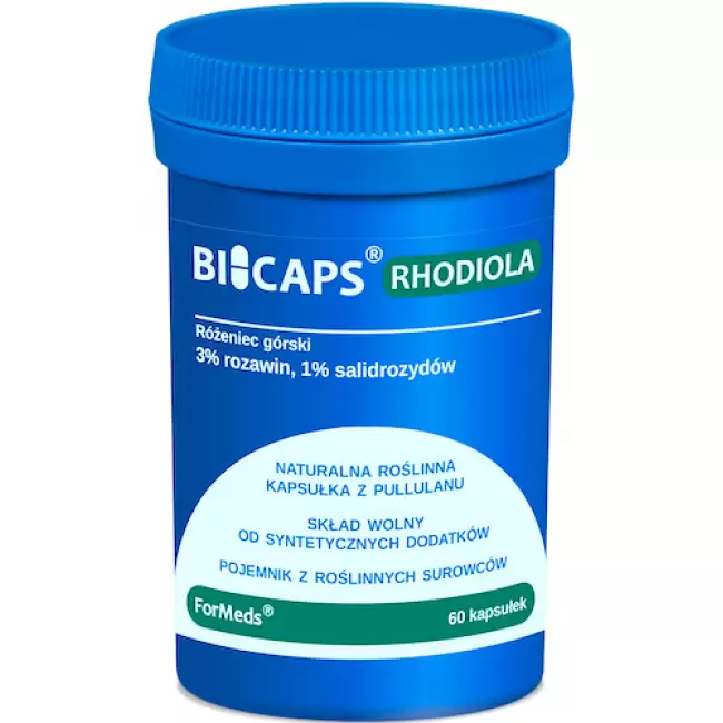 ForMeds BICAPS Rhodiola 60kaps Różeniec Górski - suplement diety