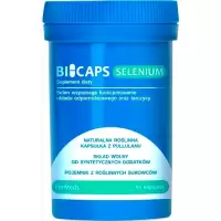 ForMeds BICAPS SELENIUM Selen 200mcg 60kaps L-selenometionina - suplement diety Tarczyca Włosy Paznokcie