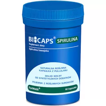 ForMeds BICAPS Spirulina Hawajska 530mg 60kaps vege - suplement diety