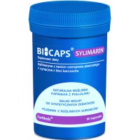 ForMeds BICAPS Sylimarin Sylimaryna (Ostropest)+Cynaryna (Karczoch) 60kaps vege - suplement diety