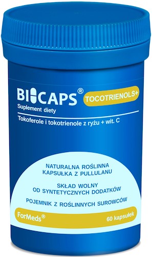 ForMeds BICAPS Tocotrienols+ 60kaps - suplement diety Tokotrienole i Tokoferole z ryżu
