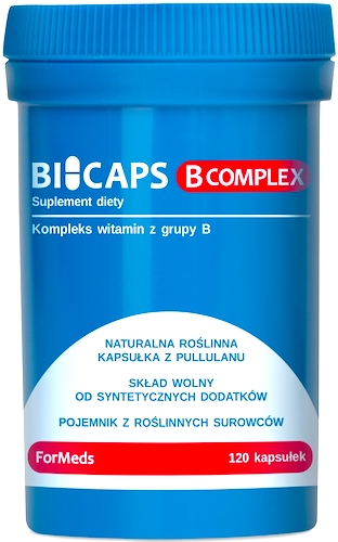 Formeds Bicaps Witamina B Complex Kompleks Witamin Grupy B 120kaps Suplement Diety