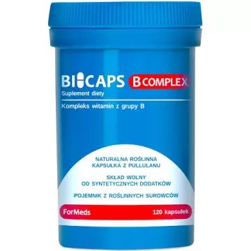 ForMeds BICAPS Witamina B COMPLEX Kompleks witamin grupy B 120kaps - suplement diety
