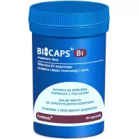 ForMeds BICAPS Witamina B1 60kaps vege Tiamina - suplement diety
