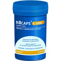 ForMeds BICAPS Witamina C 1000+ Bioflawonoidy 1000mg 60kaps vege - suplement diety