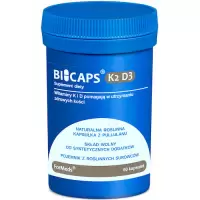 ForMeds BICAPS Witamina K-2 MK-7 100mcg + D-3 2000IU 60kaps K2D3 - suplement diety Odporność Kości Zęby