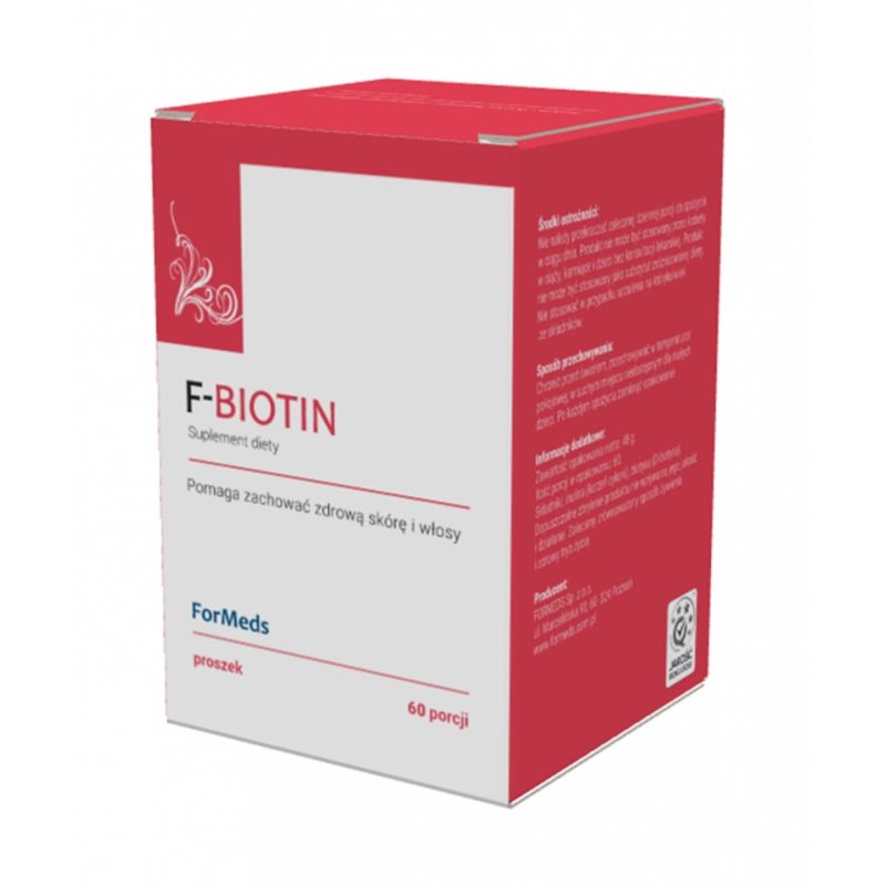 ForMeds F-BIOTIN Biotyna 48g proszek - suplement diety