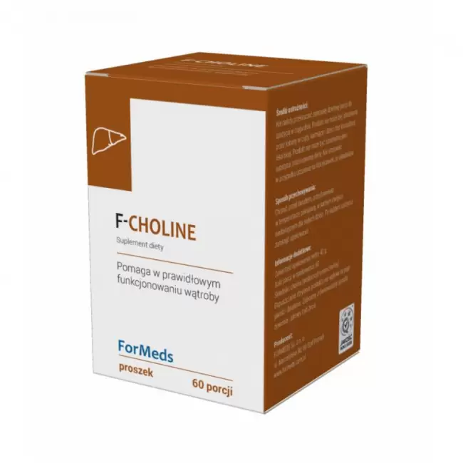 ForMeds Powder F-CHOLINE 60prc proszek - suplement diety Metabolizm Wątroba