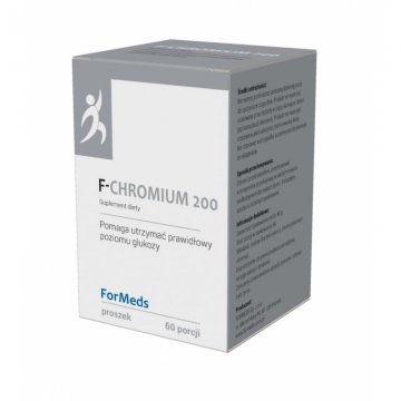 ForMeds F-CHROMIUM 200 Chrom Pikolinian 48g proszek - suplement diety