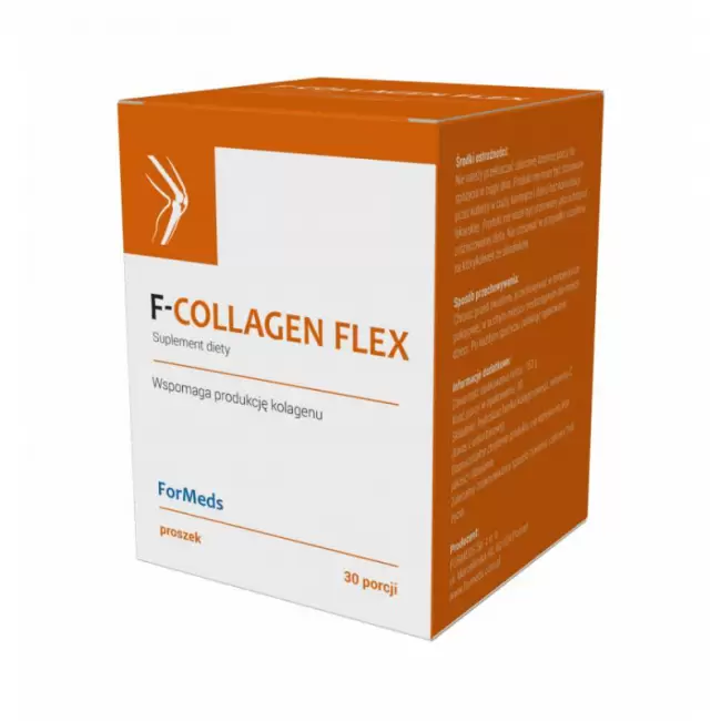 ForMeds Powder F-COLLAGEN FLEX Kolagen 5000mg 30prc proszek - suplement diety Stawy Kości Chrząstki Skóra