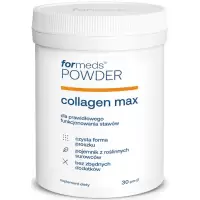 ForMeds F-COLLAGEN MAX Kolagen+Kwas Hialuronowy+D3+K2+C 30prc proszek - suplement diety Kości Mięśnie Skóra