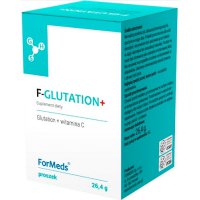 ForMeds F-Glutation+ Witamina C 26,4g - suplement diety Glutation GSH zredukowany