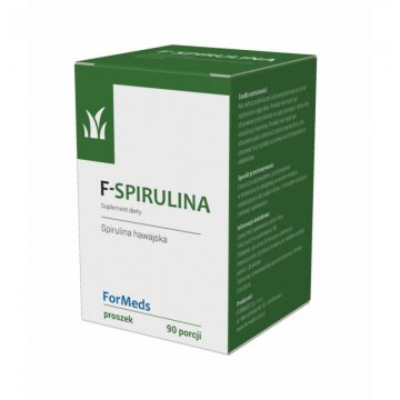 ForMeds F-SPIRULINA Spirulina hawajska 54g proszek - suplement diety