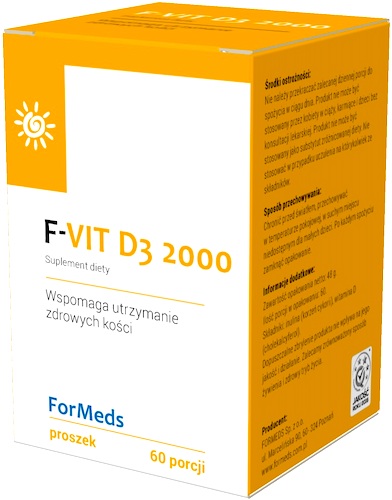 ForMeds F-VIT D3 2000 48g proszek - suplement diety