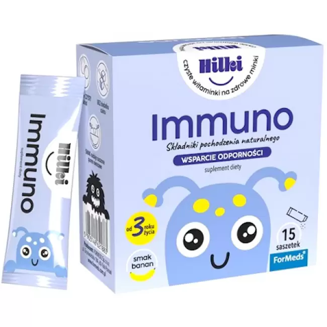  ForMeds Hilki Immuno 15 saszetek dla Dzieci  - suplement diety Odporność