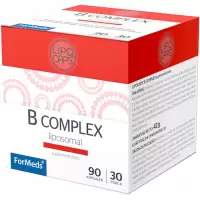 ForMeds Lipocaps Witamina B Complex 90kaps vege liposomalna - suplement diety Kompleks grupy B