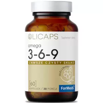 ForMeds OLICAPS Omega 3-6-9 60kaps - suplement diety