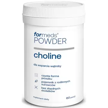 ForMeds Powder F-CHOLINE 60prc proszek - suplement diety Metabolizm Wątroba
