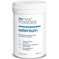 ForMeds Powder F-SELENIUM Selen L-Selenometionina 60prc proszek - suplement diety Tarczyca Odporność Włosy