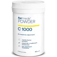 ForMeds Powder F-VIT C 1000 witamina C 90prc proszek Konfiguracja-L - suplement diety Odporność Energia Skóra