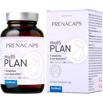 ForMeds Prenacaps MultiPLAN 30kaps dla Kobiet Starających się o Dziecko - suplement diety
