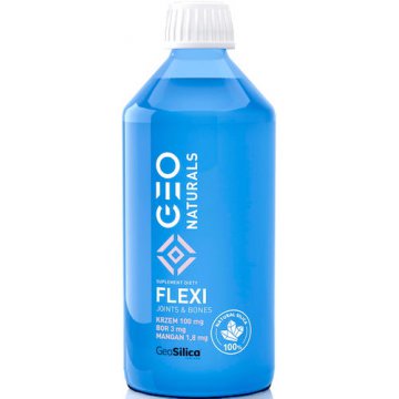 Geonaturals Silica Flexi 100mg 500ml Krzem+Mangan+Bor - suplement diety