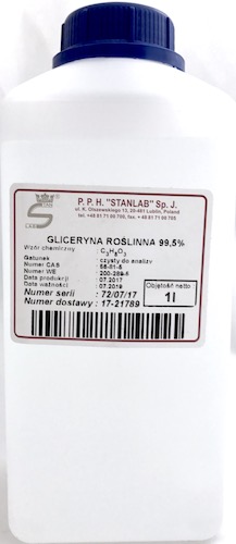 Stanlab Gliceryna roślinna 99,5% CZDA 1000ml