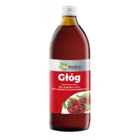 EkaMedica Głóg 100% sok z Głogu 500ml - suplement diety