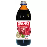 EkaMedica Sok z Granatu 500ml 100% Granat - suplement diety