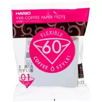 Hario filtry papierowe do dripa /Japońskie/ V60-01 VCF-01-100W 100szt