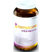 Hauster Homocyne 120kaps Homocysteina+B6+B3+B2+B12+Biotyna- suplement diety