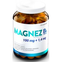 Hauster Magnez 100mg B6 1,6mg 150tabs - suplement diety