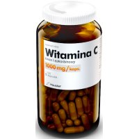 Hauster Witamina C 1000mg 120kaps Kwas l-askorbionowy - suplement diety
