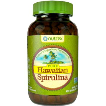 Hawaiian Spirulina Hawajska Pacifica 500mg 400tab Czysta Nutrex - suplement diety