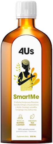 Health Labs 4Us SmartMe 250ml vege - suplement diety Włosy, Skóra, Paznokcie WYPRZEDAŻ !