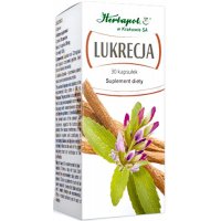Herbapol Lukrecja 220mg 30kaps - suplement diety
