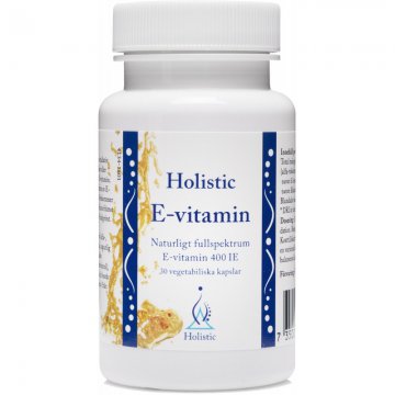Holistic E-vitamin 30kaps vege - suplement diety
